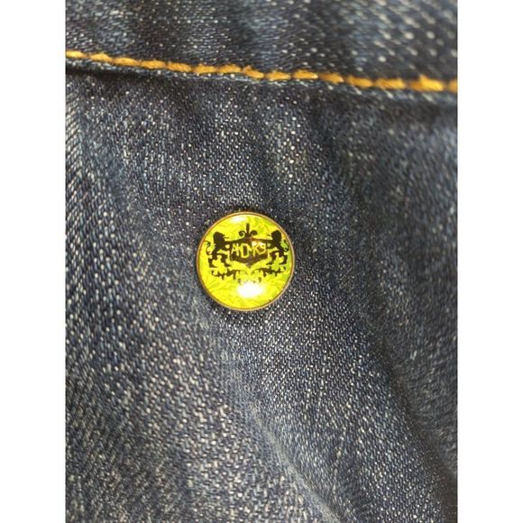 Akademiks Men's Relaxed Jeans - Dark Blue - Picture 13 of 15